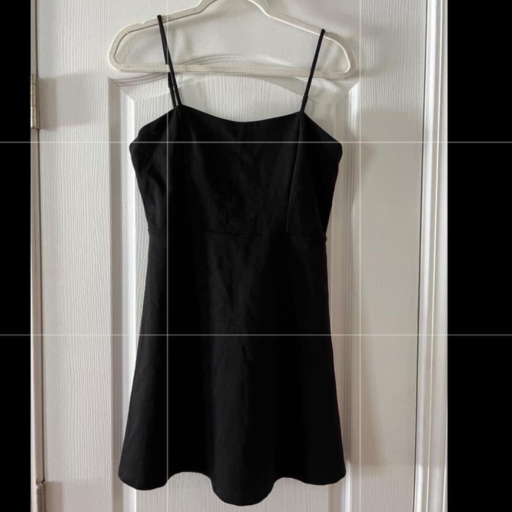 NWT Classic Black Flare Mini Dress